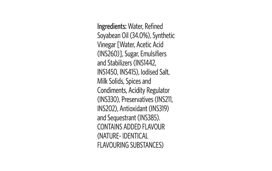 Veeba Eggless Mayonnaise    Plastic Jar  250 grams